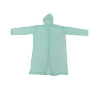 SNTSNTBOM Chubasquero para Adultos, Material de película perlada de Alta Elasticidad, diseño Plegable portátil, Fuerte Rendimiento Impermeable a Prueba de Viento, Talla única con (Verde)