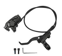 SNTSNTBOM Freno de disco hidráulico para bicicleta de montaña, palanca de aleación de aluminio, pistón de doble acción, diseño ligero, cilindro de aceite integrado, sistema de frenado duradero