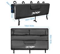 SNTSNTBOM Funda para portabicicletas para Camiones, Impermeable, a Prueba de arañazos, con Capacidad para 5 Bicicletas, con Acceso al portón Trasero, Correas Adhesivas para un