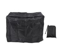 SNTSNTBOM para cubierta de motor fueraborda, material de poliéster 420D premium, impermeable, a prueba de polvo, diseño de protección solar, media cubierta para ventilación, (SG)