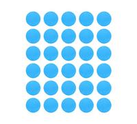 SNTSNTBOM para golf, para práctica en interiores y exteriores, pelotas de espuma EVA, livianas, seguras, no tóxicas, paquete de 30 con colores de alta visibilidad y diseño duradero (Azul)