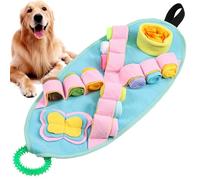 Snuffle Mat para perros | Anti-asfixia Pet forrajeo Mat Interactivo | Alfombrilla para perros, almohadilla de congestión nasal, juguete de estimulación cerebral, alfombrilla de entrenamiento para masc