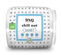 Snug Edredón de verano para cama de matrimonio Chill Out, ligero, de 4,5 tog, para sudores nocturnos, noches cálidas, personas que duermen con calor, hipoalergénico, lavable a máquina y respetuoso con