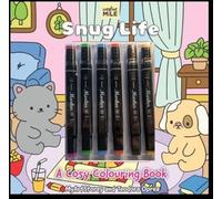 Snug Life: A Cosy Colouring Book and Markers