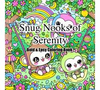 Snug Nooks of Serenity: A Kawaii Coloring Journey into Coziness and Calm