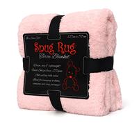 Snug Rug Special Edition Luxury - Manta de Lana Sherpa, 127 x 178 cm (Rosado)