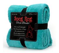 Snug Rug Special Edition Luxury - Manta de Lana Sherpa, 127 x 178 cm (Teal)