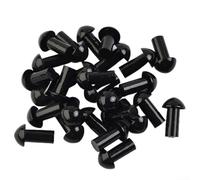 Snugawarm 20 o 50 kits de reparación de agujeros de neumáticos sin cámara en forma de hongo. Material de goma negra. Para coches, motocicletas, ATV, camiones, tractores, remolques y cortacésped (20