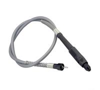 Snugawarm Eje flexible de poco ruido para herramienta rotatoria Mango de eje suave de metal con pinza de 0.3-3.1mm para accesorios Dremel Fabricación de joyas de carpintería