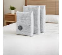 Snugawarm Juego de bolsas de vacío de viaje con aire inalámbrico recargable para ahorrar espacio en la organización del equipaje, tamaño de mano, material ABS resistente a pinchazos, ideal para (5)