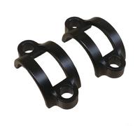 Snugawarm Para bicicleta de freno hidráulico de montaje medio para anillo para CNC AluMiniature Um adaptador de aleación para frenos MAGURA agujeros de 5 mm de espacio de 29 mm par negro