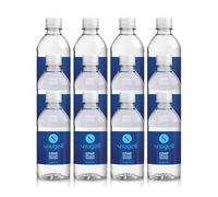 Snugell Agua destilada para humidificadores CPAP | Paquete de 12 Botellas 12oz H20 | Apto para viajes | 12oz H2O | Hecho en EE.UU