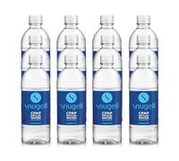 Snugell Agua destilada para humidificadores CPAP | Paquete de 12 botellas 16.9 oz H20 | Apto para viajes | 16.9oz H2O | Fabricado en Estados Unidos |