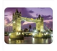 Snuggle - Alfombrilla de ratón, diseño del Puente de Londres de noche