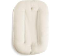 snuggle me Me® Nido Bebé Recién Nacido (De 0 a 9 Meses): Nido Bebé de Algodón Orgánico de Primera Calidad con el Centro Relleno de Fibra, 100% Lavable a Máquina y con Bolsa de Viaje (Natural)