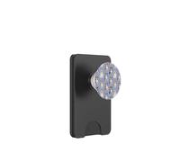 Snuggle Pup - Patrón de bulldog entrañable en azul cielo PopSockets PopWallet para MagSafe