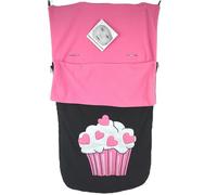 Snuggle saco/Cosy Toes Compatible con Buggy de Out N About Nipper Doble Deporte 360 Cupcake