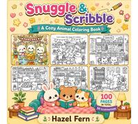 Snuggle & Scribble: A Cozy Animal Coloring Book