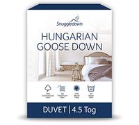 Snuggledown Plumón de Ganso húngaro Edredón, Algodón, Blanco, Doble, 4.5 TOG - Double