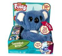 Snuggling koala