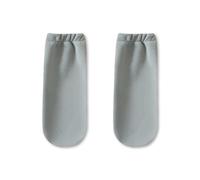 Snuggly - Calcetines de forro polar para dormir para mujeres, adultos mayores y madres, para otoño e invierno, gruesos, térmicos, de felpa, para mujer, pantuflas cálidas para el hogar, Verde Gris