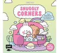 Snuggly Corners - Cozy Ausmalbuch zum Entspannen und Träumen: Für Erwachsene, Teenager und Kinder mit über 50 Stickern