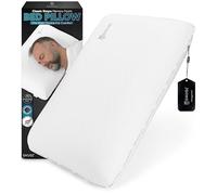 SNUGL Almohada clásica de espuma viscoelástica para dolor de cuello y hombros, almohada ortopédica hipoalergénica para personas que duermen de lado, de espalda, boca abajo, almohada ergonómica de