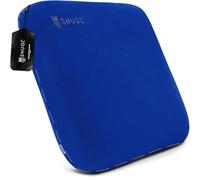 SNUGL Cojín de Sofá Espuma Viscoelástica - Retención de Forma, Terciopelo Hipoalergénico, Soporte Ergonómico, Funda Extraíble y Lavable, Ideal para Hogar y Sofá (Azul)