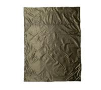 Snugpak Jungle Blanket WGTE - Manta de viaje resistente al viento y al agua con tecnología Travelsoft, ideal para senderismo, camping, emergencias, con bolsa de compresión, color verde oliva (XL)