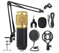 SNUNGPHIR Device of Urban INFOTECH BM800 Professional Broadcasting Studio Recording Condenser Microphone Home Studio Mic Kit with SH...