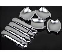 SNWDBH Adhesivo Para La Cubierta Del Cuenco De La Manija La Puerta Del Coche, Para Nissan Para Cube Z11 02-08 Para Livina 07-13 Cubierta Protectora. Manija Cubierta Embellecedor(Tipo 7)