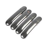 SNWDBH Adhesivo Para La Cubierta Del Cuenco De La Manija La Puerta Del Coche, Para Nissan Para Cube Z11 02-08 Para Livina 07-13 Cubierta Protectora. Manija Cubierta Embellecedor(Tipo 4)