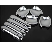 SNWDBH Adhesivo Para La Cubierta Del Cuenco De La Manija La Puerta Del Coche, Para Nissan Para Cube Z11 02-08 Para Livina 07-13 Cubierta Protectora. Manija Cubierta Embellecedor(Tipo 8)