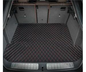 SNWDBH Alfombrillas para Maletero De Coche para X2 F39 X3 G45, Revestimiento Antideslizante E Impermeable para Maletero, Bandeja para Equipaje Cubeta De Alfombra Maletero(Negro-Rojo,X-1)