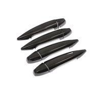 SNWDBH Cubierta De Manija Exterior De Puerta Para X1 F48 X5 X6 F15 F16 2016-2017. Decoración Decorativa. Manija Cubierta Embellecedor(Aspecto de fibra de carbono)