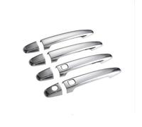 SNWDBH Cubierta Decorativa Para Manija De Puerta Exterior De Coche Para Lexus RX XU30 30 RX300 RX330 RX350 RX400h 2004-2009 Manija Cubierta Embellecedor(Plata,2 botones)
