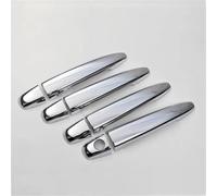 SNWDBH Cubierta Decorativa Para Manija De Puerta Exterior De Coche Para Lexus RX XU30 30 RX300 RX330 RX350 RX400h 2004-2009 Manija Cubierta Embellecedor(Plata,Botón 0)