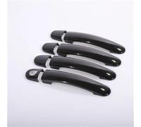 SNWDBH Cubierta Protectora Para Manija Exterior De Puerta Coche Para VW Para Golf 5 MK5 Para Rabbit (2004-2009) Manija Cubierta Embellecedor(Negro,Tipo 3)