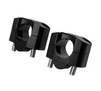 SNWDBH Elevador De Manillar para Suzuki RMZ250/450 RMX450Z, Abrazaderas Elevación, Adaptador Montaje Móvil, Espaciador Elevadores de Manillar(Negro)