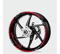 SNWDBH Pegatinas Reflectantes Ruedas De Motocicleta para Suzuki Bandit650 650 Bandit, Calcomanías Llantas, Calcomanías, Cintas Reflectantes con Rayas Cinta bujes(Color 2)