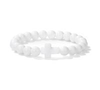 snxjaidszx Pulsera de aventurina verde, piedra natural, obsidiana, amatistas, malaquita, cuentas de 8 mm, pulseras para mujeres y hombres, 17cm, Piedra Cuero