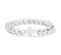 snxjaidszx Pulsera de cuentas de ojo de tigre de aventurina verde de amatista natural para mujeres y hombres y yoga, 21cm, Piedra Cuero