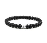 snxjaidszx Pulseras de lava de piedra de malaquita verde natural para mujeres y hombres, pulsera de hilo para yoga, hecha a mano, Piedra Cuero