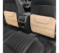 SNXLW 2 Piezas Protector del Asiento para Coche para Mercedes-Benz GLA GLB GLC X156 H247 X247 C253 C254 Almohadillas para Patadas de Automóvil,Beige