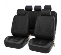 SNXLW 5 Asientos Universal Funda Asiento Coche para Land Rover Range Rover Evoque/Evoque Coupé Type LZ LV L551 L538 2012-2025 Juego de Fundas para Asientos de Coche,Black