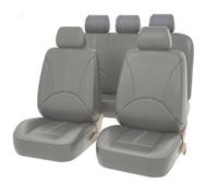 SNXLW 5 Asientos Universal Funda Asiento Coche para Nissan Patrol GR GY62 Y62 GY61 Y61 1997-2021 Fundas para Asientos Delanteros y Traseros Airbag Compatibles,Grey