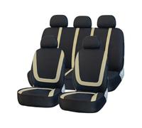 SNXLW 5 Asientos Universal Funda Asiento Coche para Renault Modus/Grand Modus 2004-2008 2009 2010 2011 2012 Juego de Fundas para Asientos de Coche Accesorios de Asiento de Coche,E