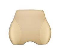 SNXLW Reposacabezas Coche Cojin para Renault Clio/BB/CB Hatchback/GrandTour/Sport Tourer RS 1990-2025 Cojín Lumbar Coche Almohadas para el Cuello del automóvil,Beige-Lumbar Pillow