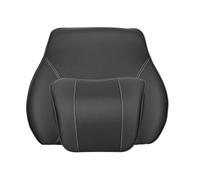 SNXLW Reposacabezas Coche Cojin para Toyota Corolla Cross XG10 2021 2022 2023 2024 2025 Cojín Lumbar Coche Almohadas para el Cuello del automóvil Lumbar Support Pillow,Black-Set