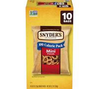Snyder's of Hanover, Mini pretzels 100 calorías paquetes individuales 10 (1 pieza)